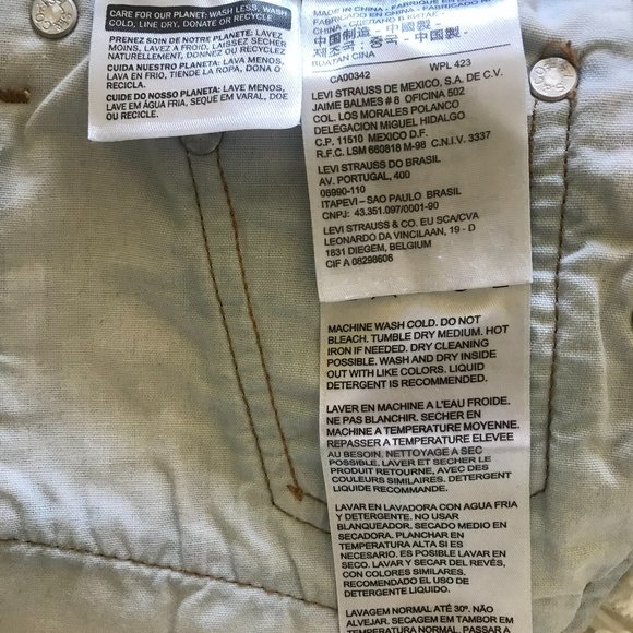 LEVI'S | 501 Shorts with Embroidery - Picture 7 of 7